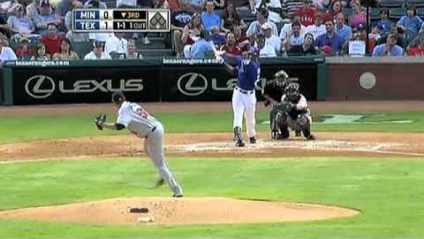 2009/08/20 Recap: MIN 1, TEX 11