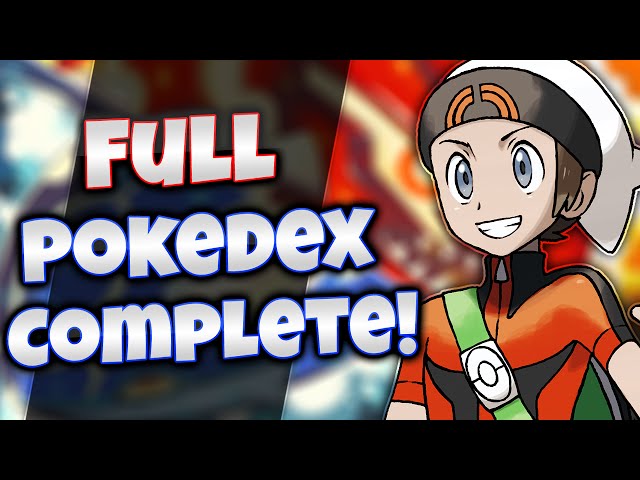 Pokémon Omega Ruby/Alpha Sapphire → Pokédex Completion → Hoenn