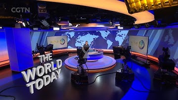 CGTN: Intro Outro The World Today 2016 LIVE from London (2022/07/28)
