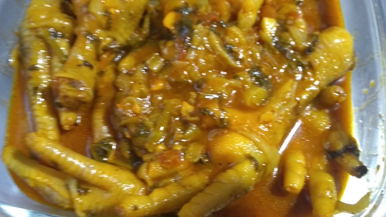 Como fazer PÉ de GALINHA delicioso - YouTube