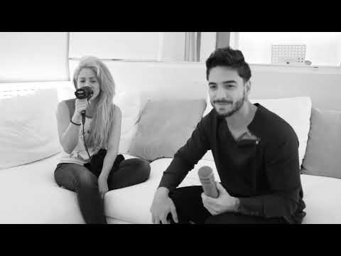 Shakira & Maluma singing \