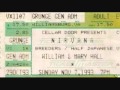 Nirvana - Lithium - 11/07/93 William and Mary Hall, Williamsburg, VA