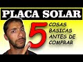 5 cosas basica, antes de comprar un PANEL SOLAR 12V | #65