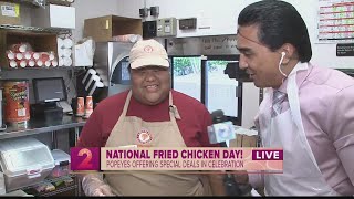 National Fried Chicken Day brings us to Popeyes Louisiana Kitchen