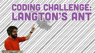 Coding Challenge #89: Langton's Ant