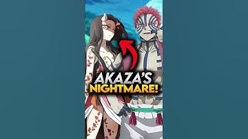 What if Nezuko had Fought Akaza During Mugen Train Arc? Demon Slayer Explained #demonslayer #shorts