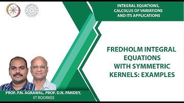 Fredholm integral equations with symmetric kernels: Examples