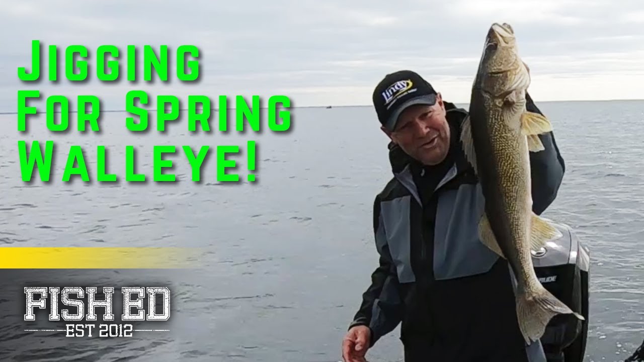 How To Fish Lindy Live Bait Jigs for Spring Walleye - Fish Ed 