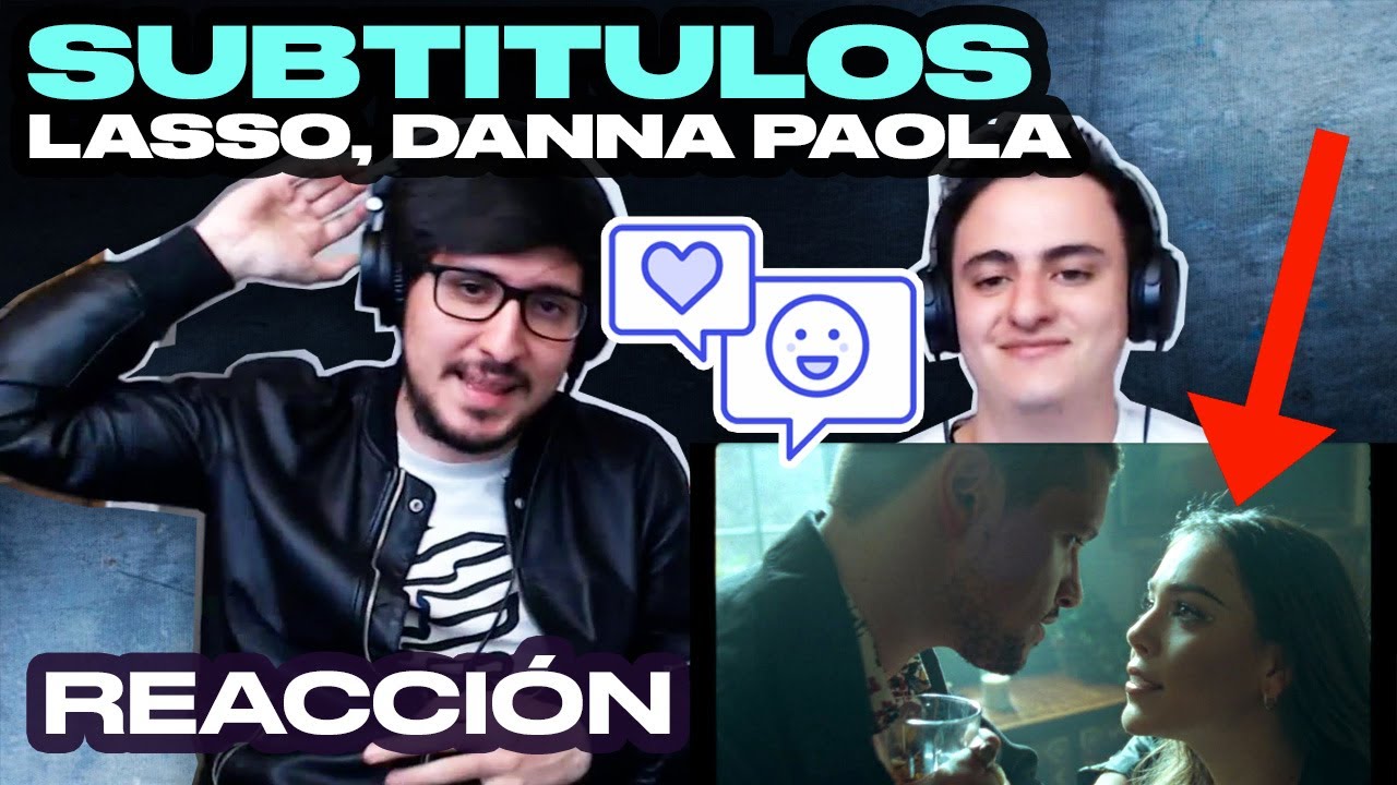 [Reacción] Lasso, Danna Paola - Subtítulos - ANYMAL LIVE 🔴