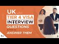 UK Student Visa Interview QnA | Tier 4 Visa 2021 | Study in UK Top Universities