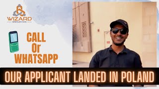 Journey Of Our Applicant - Wizard Immigration Services - Qatar To Poland