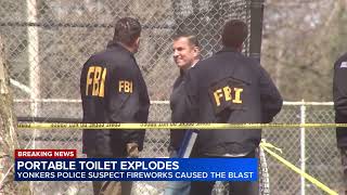 Fireworks may have caused portable toilet explosion, Yonkers police say