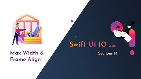Max Width and Frame Alignment in SwiftUI | SwiftUI Tutorial (Stacks and Spacer Alternatives)