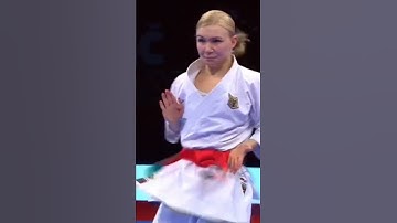 Kata Hyakuhachiho Shotokan Version Of Suparimpei By Juettner Jasmin (GER) Part 2 #shorts #wkf #jka