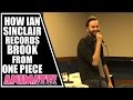 How ian sinclair records brook from one piece