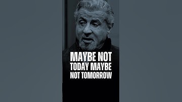 Maybe not today maybe not tomorrow I Rocky Balboa Motivational Quotes.🗣️ #shorts #motivationalquotes