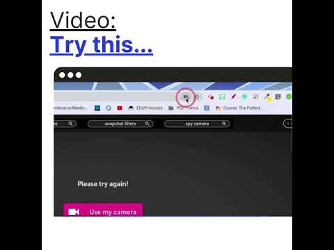 Chromebook Tips Blocked Camera Fix Youtube