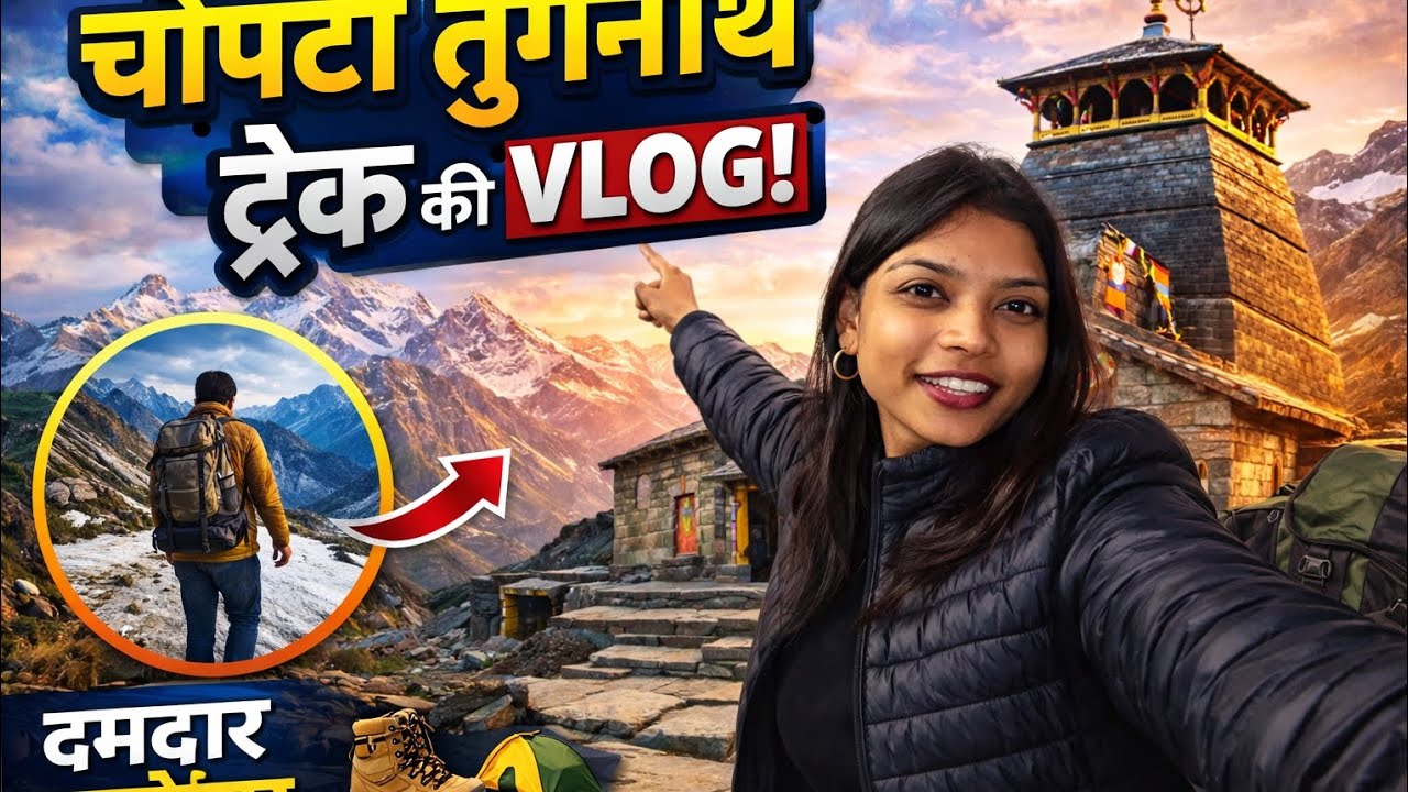 My first trekking experience | Chopta Tungnath Chandrasila Trek. 