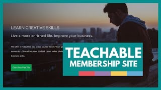 Create a Membership Site with Teachable + ThriveCart screenshot 4