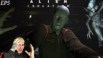 THE ROBOTS ARE ATTACKING!!!!!!!!!!!!!! ~ ALIEN ISOLATION ~ EP5