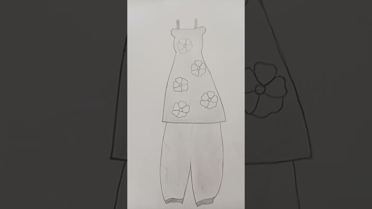 four different style suit sketch