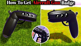 How To Get Aircraft Gun Badge Morph In Tiny Universe Roleplay | Aircraft Gun Morph FPS Mode screenshot 3