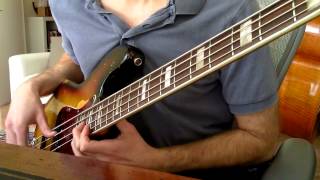 Soul Intro / The Chicken - Jaco Pastorius complete bassline transcription (Aurex Jazz 82) PART 1 chords