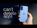 How to Delete Apps when You Can't (tutorial)