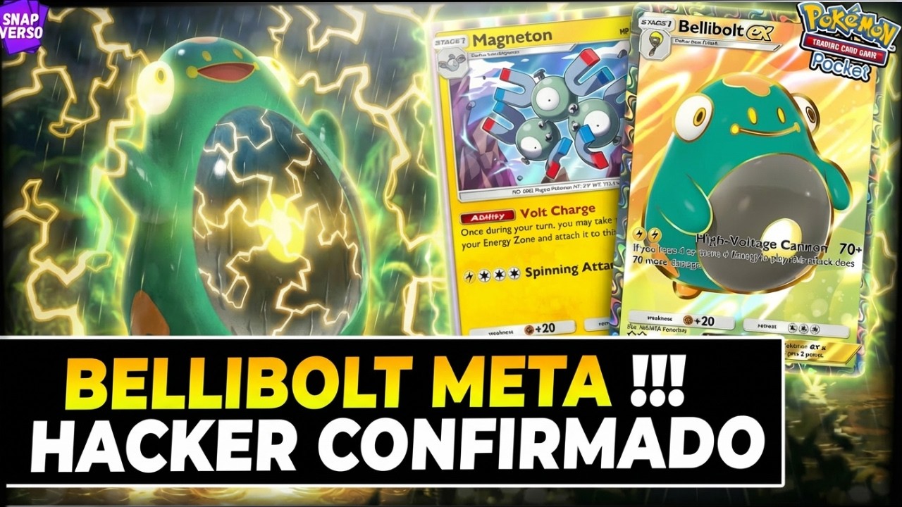 A MAIOR ROUBADA DA HISTÓRIA !!! BELLIBOLT META ? - POKEMON TCG POCKET