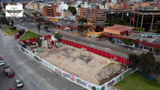 VOLANDO EN DRONE 4K - DEMOLICION MONUMENTO A LOS HEROES N° 6