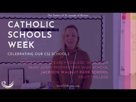 Catholic Schools Week, 2023,  A Message From A 5th grade teacher at Jackson Walnut Park School