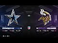 Dallas Cowboys Vs Minnesota Vikings | Preseason, Week 1
