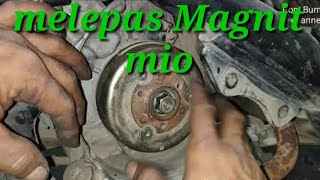 How to remove the magnet # Yamaha Mio