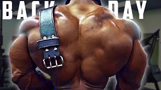 MONSTER BACK DAY - DEVELOP A THICK BACK - BACK DAY MOTIVATION