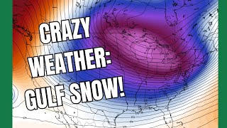 Polar Vortex Freezes U.S.: Snowstorm Sunday & Gulf Coast Snowfall!