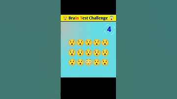 Memory Test 😯 || Find The Odd Emoji Out || Emoji Puzzle Quiz || part 1 || #shorts #quiztime
