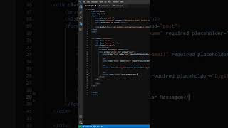 Formulário de Contato com Envio de E-mail #shorts #html #php #bootstrap5