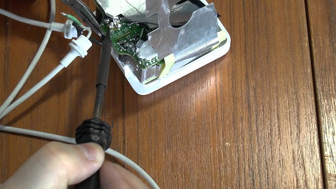 HOW FIX YOUR APPLE MAGSAFE CHARGER 1 & 2, CABLE REPLACEMENT - YouTube