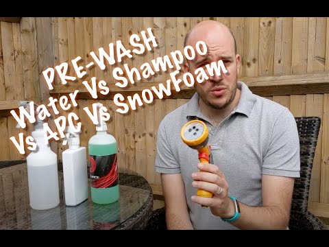 Bilt Hamber Touch-Less Snow Foam vs Auto Foam