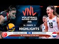 Hande Baladın vs Nika Daalderop | Turkey vs Netherlands | Highlights | VNL 2021 (HD)