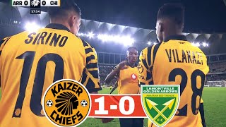 Kaizer Chiefs Vs Golden Arrows Highlights And Goals  Betway Premiership