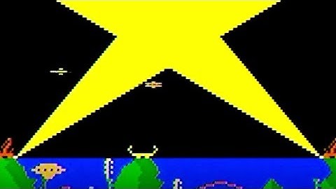 Atlantis Intellivision Gameplay