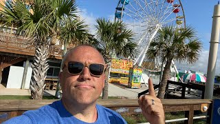 Carolina Beach Boardwalk Walkaround