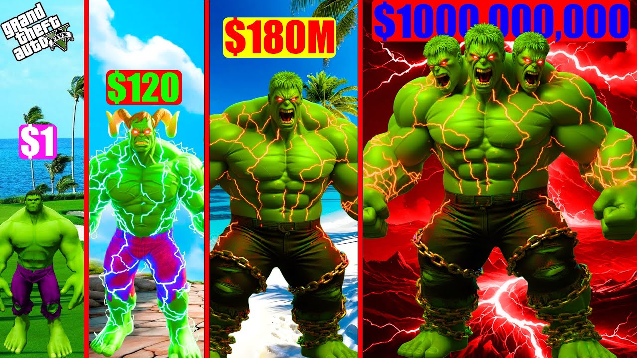Franklin Purchasing $1 Green HULK Suit to $1,000,000,000 in GTA 5