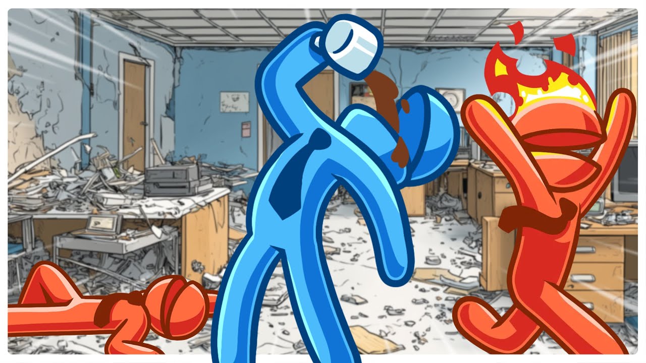 Totally Accurate Office Job Simulator - Stick it to the Stickman
