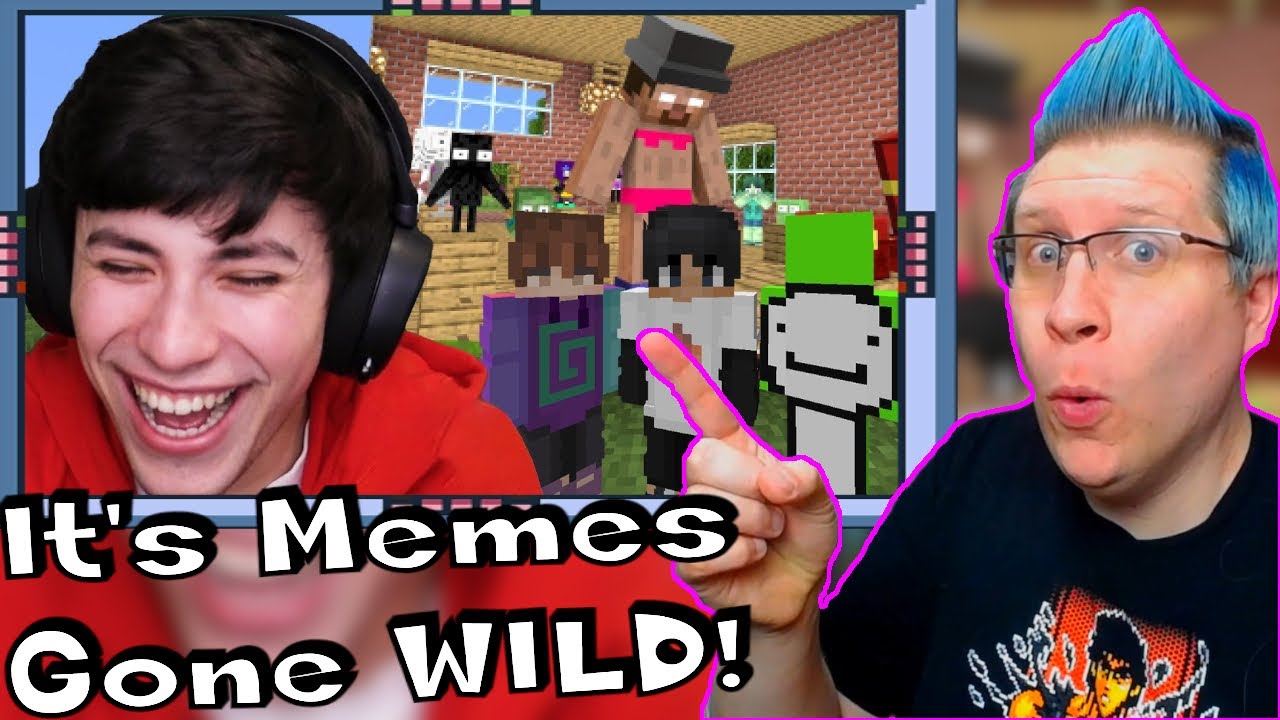 Minecraft, But If You Laugh You Lose REMATCH REACTION! Can YOU Make It Through...
