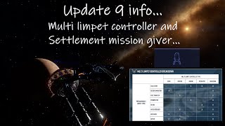 Elite Dangerous Odyssey... Update 9 info ( Multi limpet controller and Ground mission giver. )
