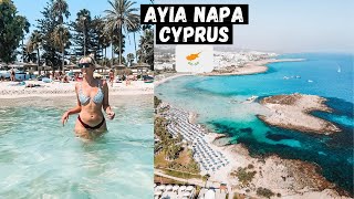 AYIA NAPA, CYPRUS! The Ultimate Holiday Destination! The BEST Beach in Cyprus! (Nissi Beach)