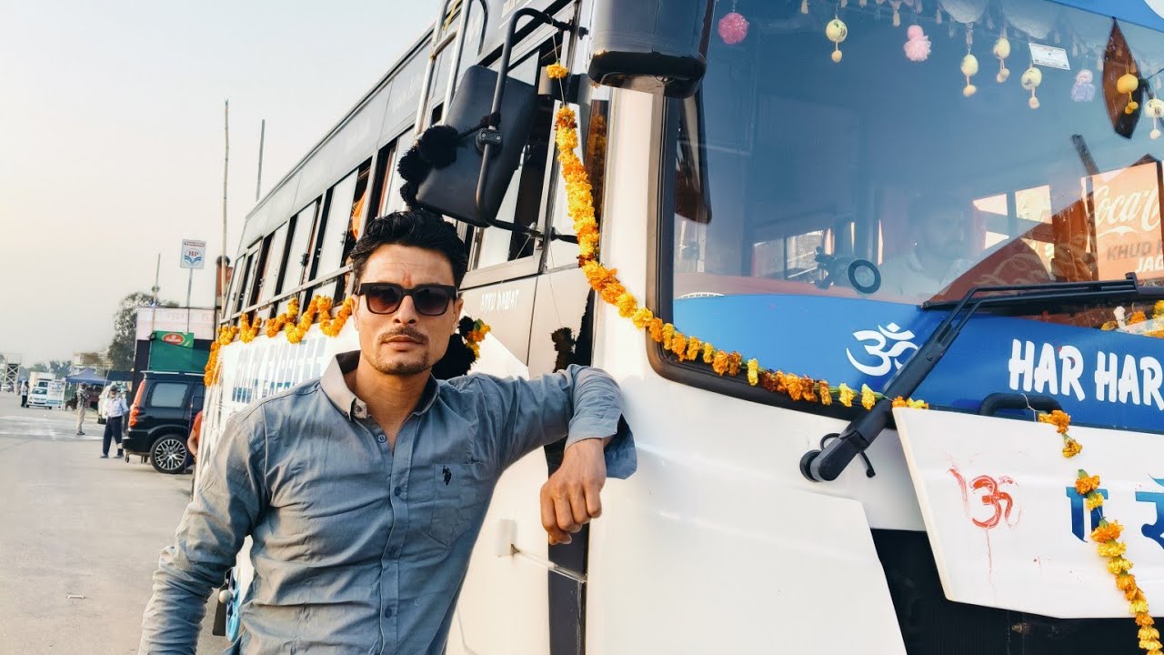 👍👍चंबा से वृंदावन धाम बस यात्रा पार्ट 2 👍👍 बस ब्लॉग👍👍@ankurawat