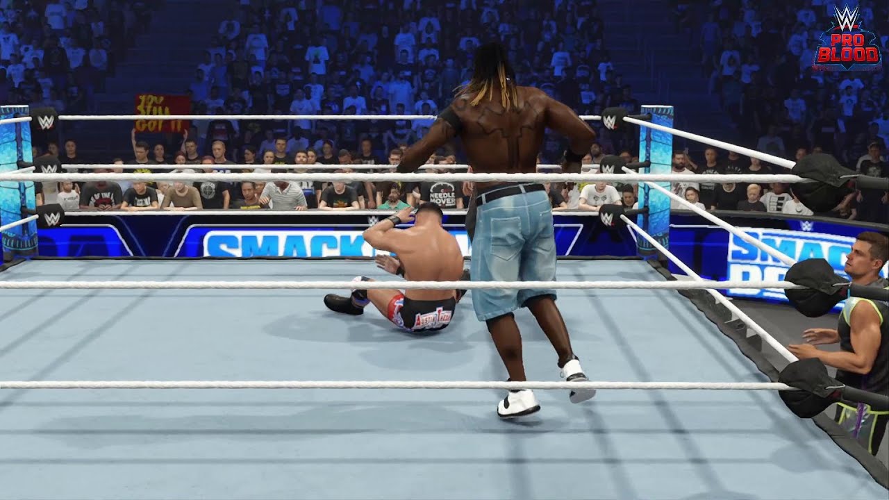 WWE 2K24 - Austin Theory vs. R-Truth on WWE Smackdown | WWE Friday Night Smackdown Today